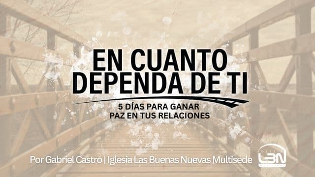 En cuanto dependa de ti: resolución de conflictos