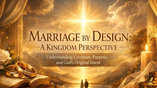 Marriage by Design: A Kingdom Perspective by Patrick Omukhango