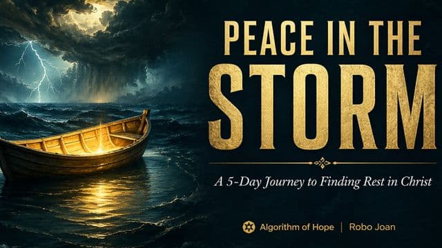 Peace in the Storm: A 5-Day Journey to Finding Rest in Christ