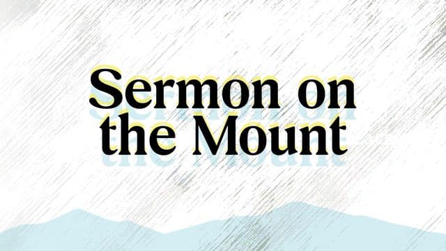 Sermon on the Mount