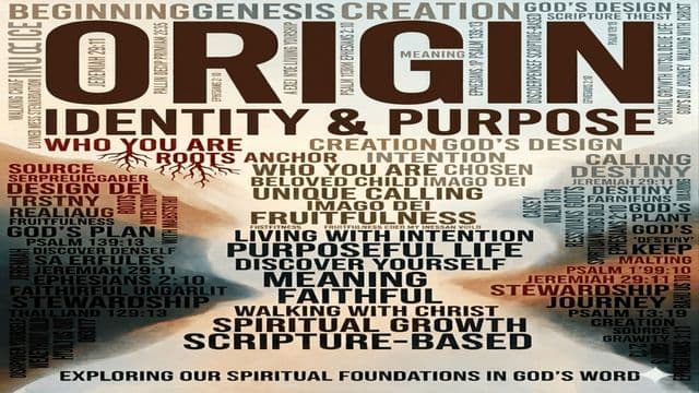 Origin,Identity & Purpose