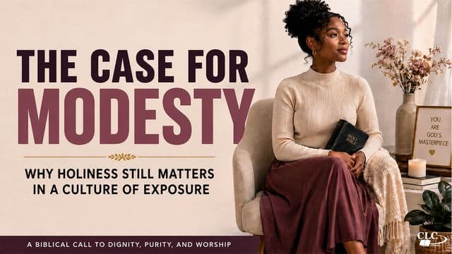 The Case for Modesty: Why Holiness Still Matters in a Culture of Exposure by Dr. Muthoni Omukhango
