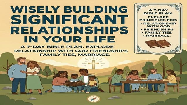 WISELY BUILDING SIGNIFICANT RELATIONSHIPS in YOUR LIFE