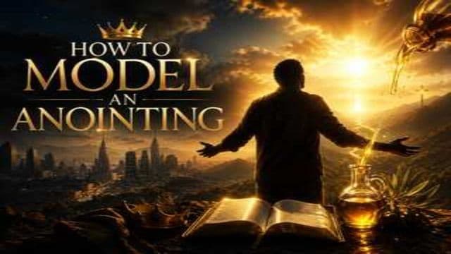 How to Model an Anointing