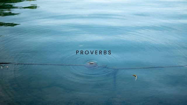The Book of Proverbs