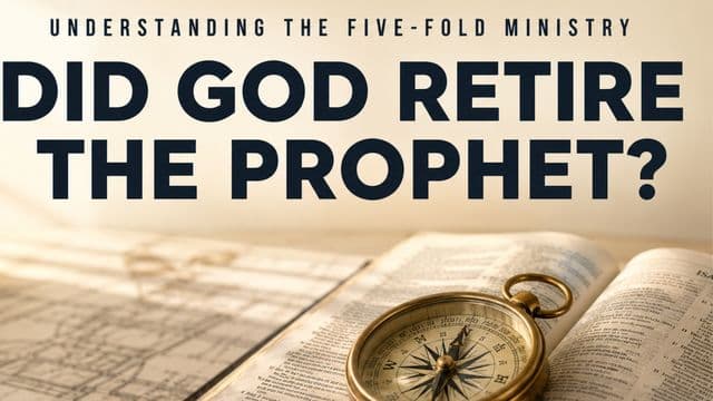 DID GOD RETIRE the PROPHET?