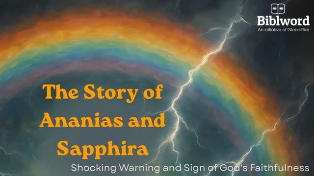 The Story of Ananias and Sapphira: A Shocking Warning and a Sign of God's Faithfulness