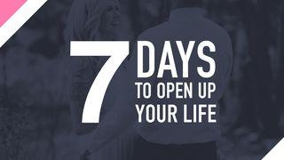 7 Days To Open Up Your Life Proverbs 21:13 American Standard Version