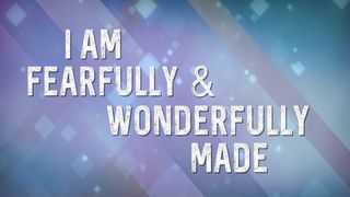 God Made Me Special Psalms 139:13 Contemporary English Version (Anglicised) 2012