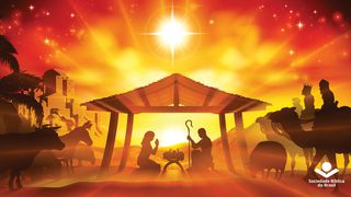 Personagens do Natal Lucas 1:28 Nova Tradução na Linguagem de Hoje