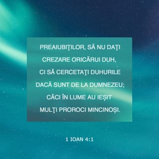 1 Ioan 4:1-6 VDC