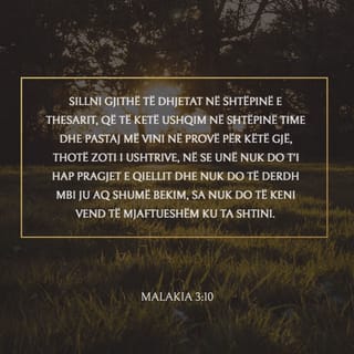 Malakia 3:10 ALBB