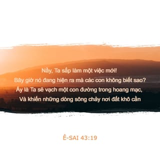 Ê-sai 43:19 VIE1925