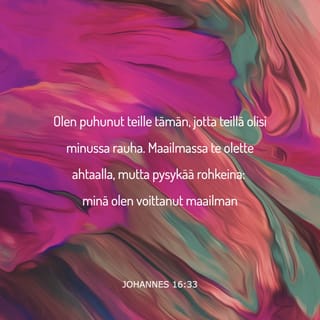 Evankeliumi Johanneksen mukaan 16:33 FB92