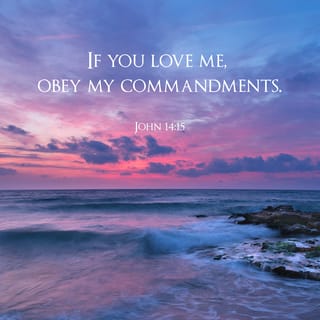 John 14:15 - “If you love me, you will obey my commandments.