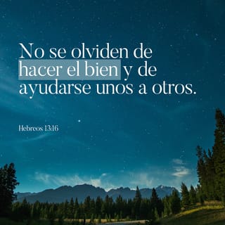 Hebreos 13:16 RVR1960