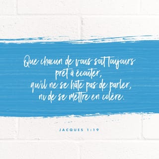 Jacques 1:19 PDV2017