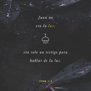 S. Juan 1:8 RVR1960