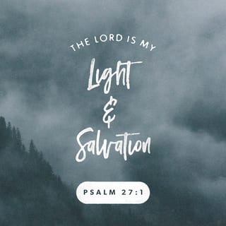 Psalms 27:1 - You, LORD, are the light
that keeps me safe.
I am not afraid of anyone.
You protect me,
and I have no fears.