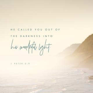 1 Peter 2:9-25 - But you are a chosen people, a royal priesthood, a holy nation, God’s special possession, that you may declare the praises of him who called you out of darkness into his wonderful light. Once you were not a people, but now you are the people of God; once you had not received mercy, but now you have received mercy.

Dear friends, I urge you, as foreigners and exiles, to abstain from sinful desires, which wage war against your soul. Live such good lives among the pagans that, though they accuse you of doing wrong, they may see your good deeds and glorify God on the day he visits us.
Submit yourselves for the Lord’s sake to every human authority: whether to the emperor, as the supreme authority, or to governors, who are sent by him to punish those who do wrong and to commend those who do right. For it is God’s will that by doing good you should silence the ignorant talk of foolish people. Live as free people, but do not use your freedom as a cover-up for evil; live as God’s slaves. Show proper respect to everyone, love the family of believers, fear God, honor the emperor.
Slaves, in reverent fear of God submit yourselves to your masters, not only to those who are good and considerate, but also to those who are harsh. For it is commendable if someone bears up under the pain of unjust suffering because they are conscious of God. But how is it to your credit if you receive a beating for doing wrong and endure it? But if you suffer for doing good and you endure it, this is commendable before God. To this you were called, because Christ suffered for you, leaving you an example, that you should follow in his steps.
“He committed no sin,
and no deceit was found in his mouth.”
When they hurled their insults at him, he did not retaliate; when he suffered, he made no threats. Instead, he entrusted himself to him who judges justly. “He himself bore our sins” in his body on the cross, so that we might die to sins and live for righteousness; “by his wounds you have been healed.” For “you were like sheep going astray,” but now you have returned to the Shepherd and Overseer of your souls.
