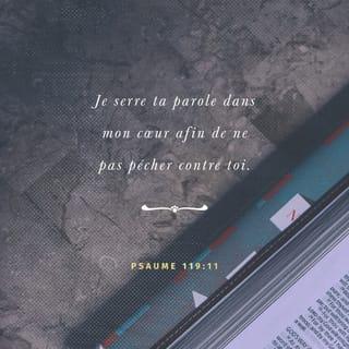 Psaumes 119:11,11 PDV2017