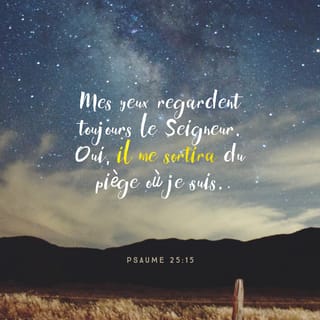 Psaumes 25:15 PDV2017