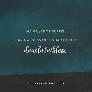 2 Corinthiens 12:9 PDV2017