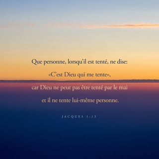 Jacques 1:13 PDV2017