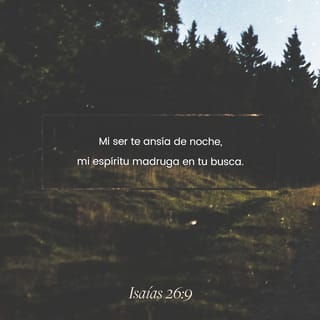 Isaías 26:9 RVR1960