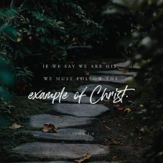 1 John 2:1-6 - My dear children, I write this to you so that you will not sin. But if anybody does sin, we have an advocate with the Father—Jesus Christ, the Righteous One. He is the atoning sacrifice for our sins, and not only for ours but also for the sins of the whole world.

We know that we have come to know him if we keep his commands. Whoever says, “I know him,” but does not do what he commands is a liar, and the truth is not in that person. But if anyone obeys his word, love for God is truly made complete in them. This is how we know we are in him: Whoever claims to live in him must live as Jesus did.