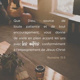 Romains 15:5-6 PDV2017