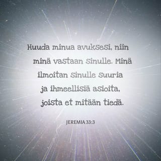 Jeremian kirja 33:3 FB92