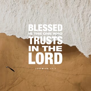 Jeremiah 17:5-8 - This is what the LORD says:
“Cursed is the one who trusts in man,
who draws strength from mere flesh
and whose heart turns away from the LORD.
That person will be like a bush in the wastelands;
they will not see prosperity when it comes.
They will dwell in the parched places of the desert,
in a salt land where no one lives.

“But blessed is the one who trusts in the LORD,
whose confidence is in him.
They will be like a tree planted by the water
that sends out its roots by the stream.
It does not fear when heat comes;
its leaves are always green.
It has no worries in a year of drought
and never fails to bear fruit.”