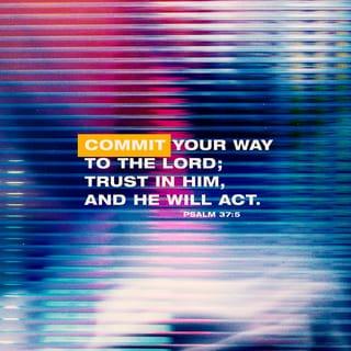 Psalm 37:5-6 - Commit thy way unto the LORD; Trust also in him;
And he shall bring it to pass.
And he shall bring forth thy righteousness as the light,
And thy judgment as the noonday.