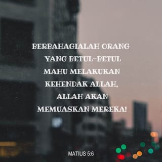 MATIUS 5:6 BM