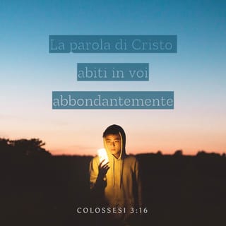 Lettera ai Colossesi 3:16-17 NR06