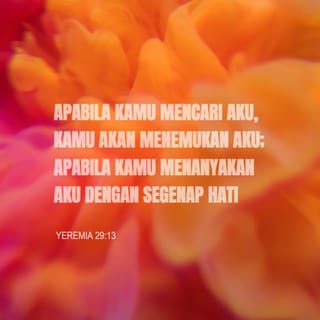 Yeremia 29:13 TB