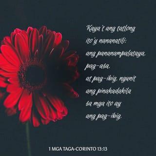 1 Mga Taga-Corinto 13:13 RTPV05