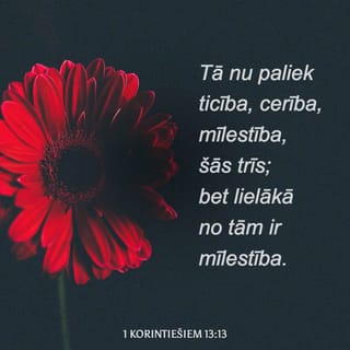1. korintiešiem 13:13 RT65