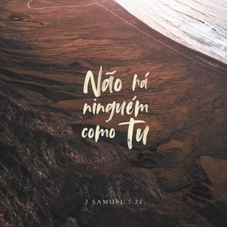 2Samuel 7:22 NTLH