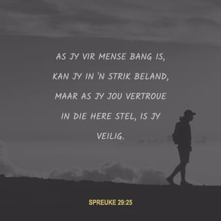 SPREUKE 29:25 AFR83