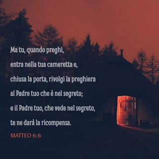 Vangelo secondo Matteo 6:6-13 NR06