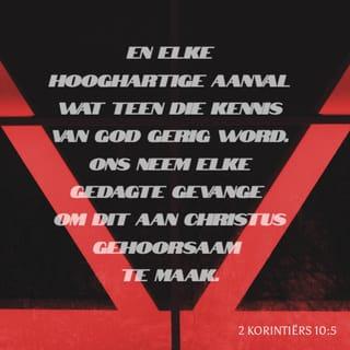 2 KORINTIËRS 10:5 AFR83