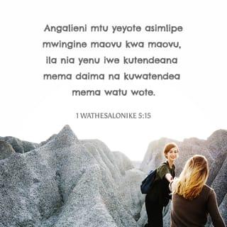 1 Wathesalonike 5:15 BHN
