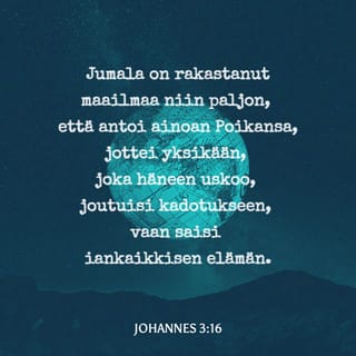 Evankeliumi Johanneksen mukaan 3:16 FB92