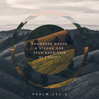 Psalmów 121:1 - Oczy moje podnoszę ku górom, skąd przyjdzie mi pomoc.