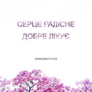 Приповiстi 17:22 UBIO