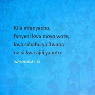 Wakolosai 3:23 BHN