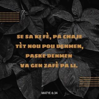 Matye 6:34 HAT98