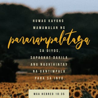 Mga Hebreo 10:35-36 RTPV05